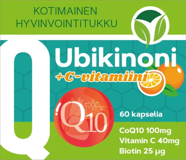Q10-ubikinon-etiketti